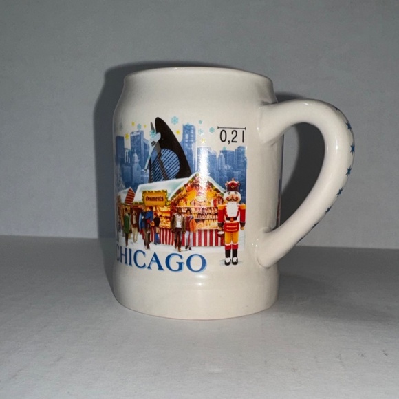 2016 Chicago Daley Plaza Christkindlmarket German Market Coffee Mug/Stein - Picture 3 of 10